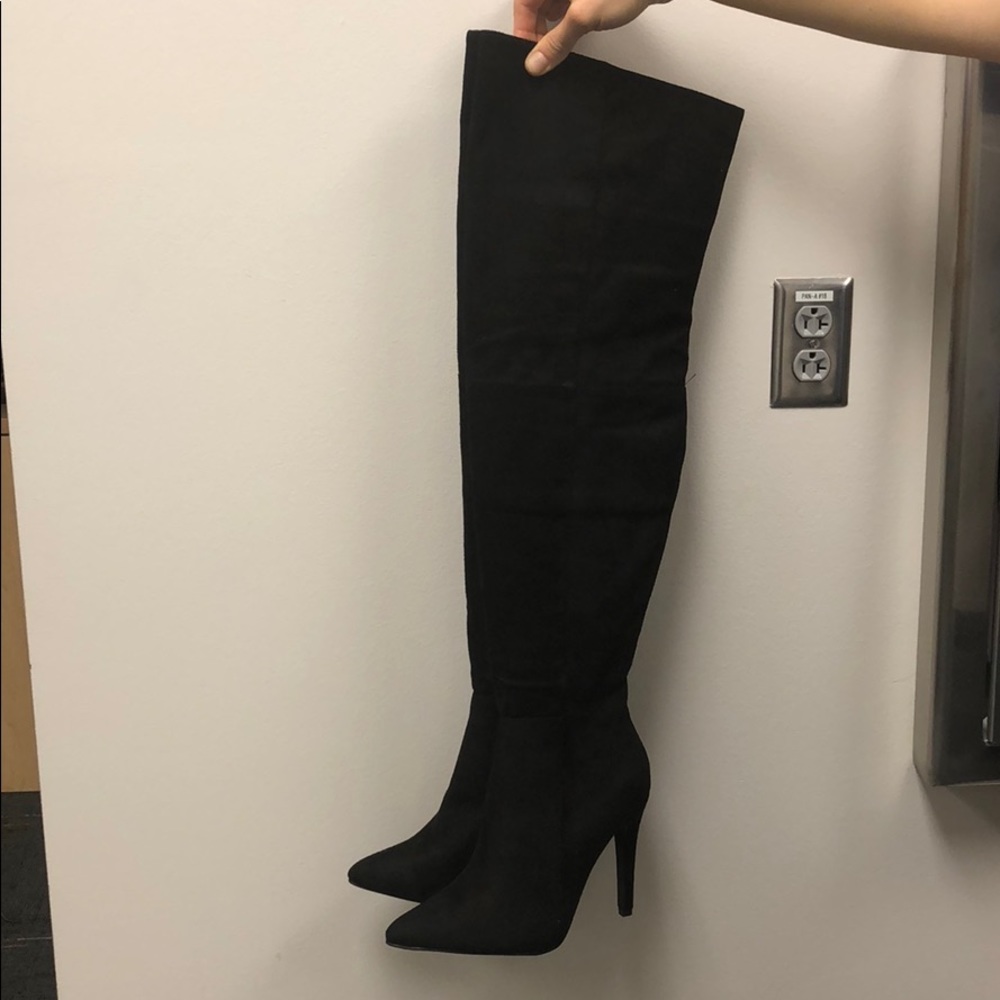 Over the knee boots